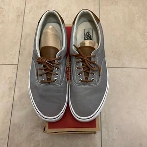 Vans Era Gray/Brown Size 12 LIKE NEW